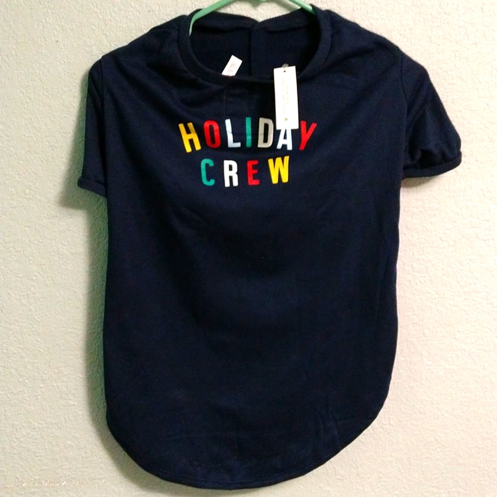 Dog Pet Joy Spun Christmas Holiday Shirt XL